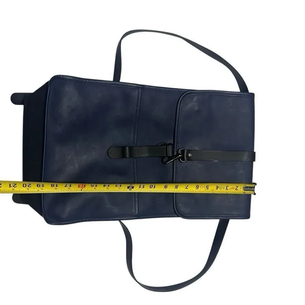Rains Rucksack Navy Blue Black Waterproof Backpack Laptop iPad Travel Outdoor